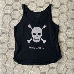 Pure Barre Skull Tank